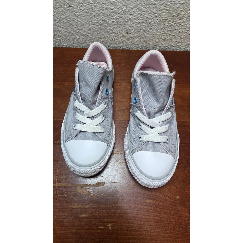Converse All Star Madison Sneakers Girl 12 Gray Pink Low Top 665988F Casual